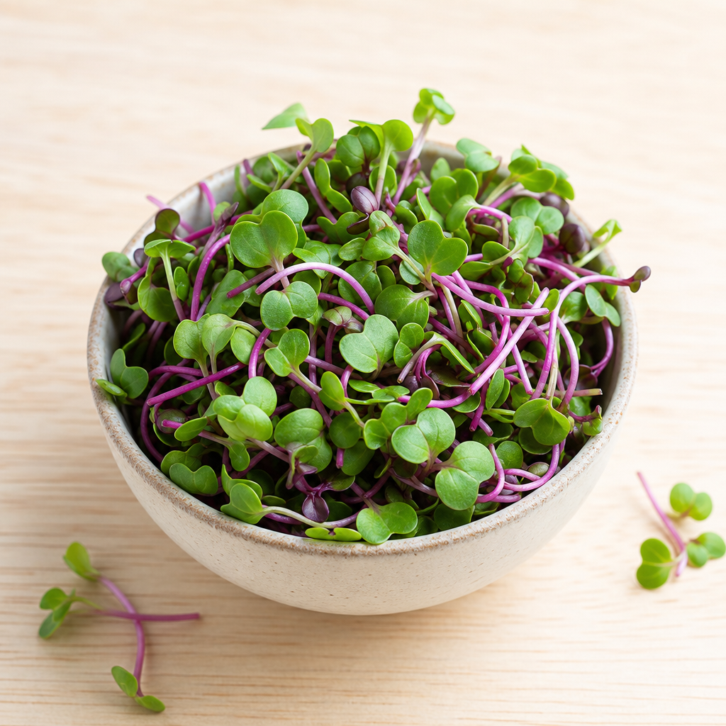 Fresh Premium Radish Microgreens